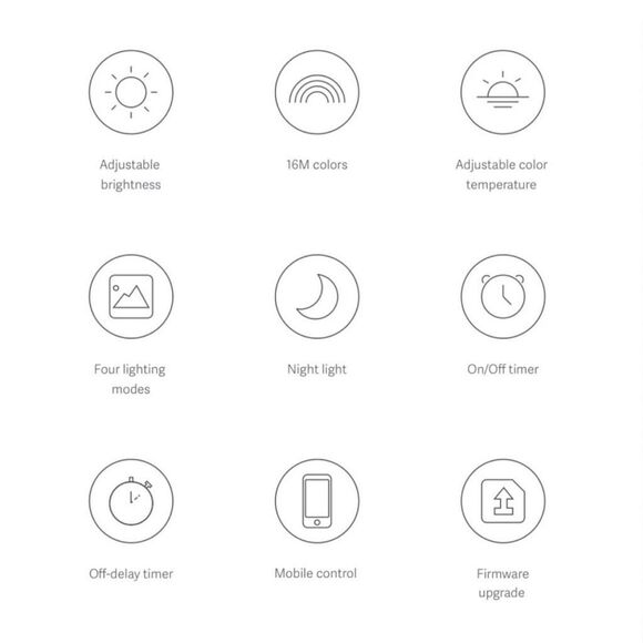 Xiaomi Yeelight Wireless LED WiFi Light Bulb (Color) - 4 Pack - Picture 6 of 6